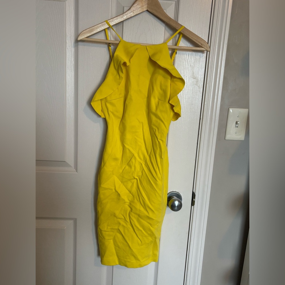 Zara Yellow  Dress